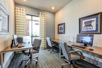 Oaks 55 active apartments in euless, tx  76039 - business center